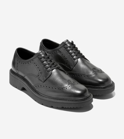 Broome Grand Lug Sole Wingtip Oxfords
