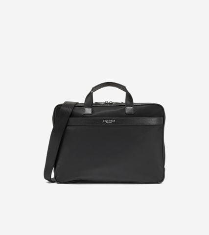 Carson Slim Briefcase - Black