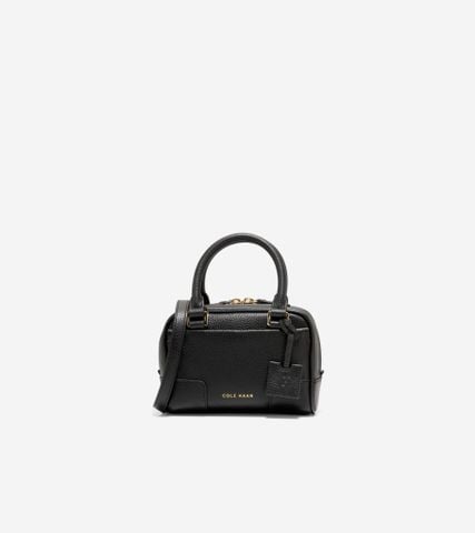 Beverly Mini Satchel - BLACK