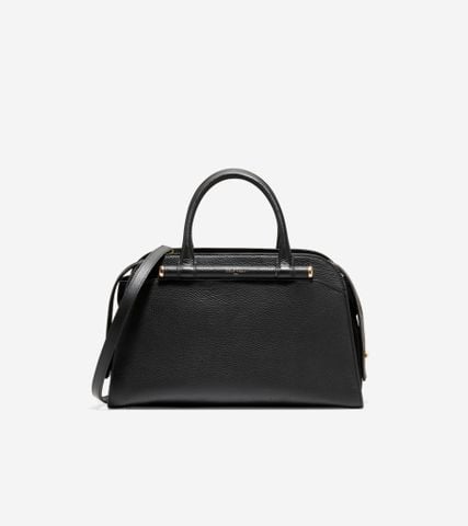Catherine Medium Satchel - BLACK