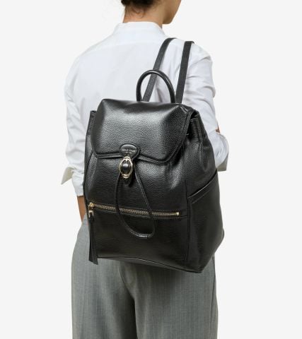 Heritage Buckle Flap Backpk(M)