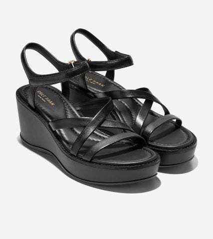 Grand Ambition Azzura Strappy Wedge Sndl