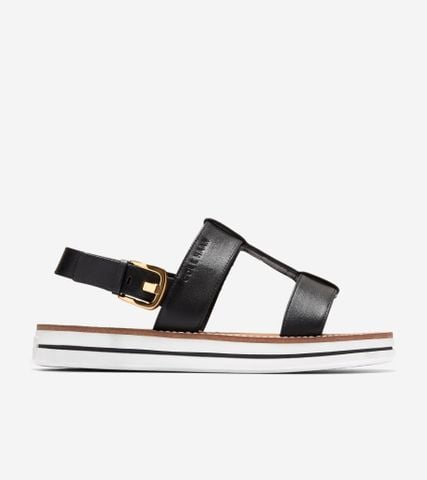 Pinch Long-Weekender Sandals - Black / 5.5