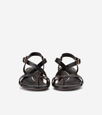 Dillon Block Heel Thong Sandals