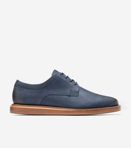Grand Neoclassic Plain Toe Oxfords - Blue / 7