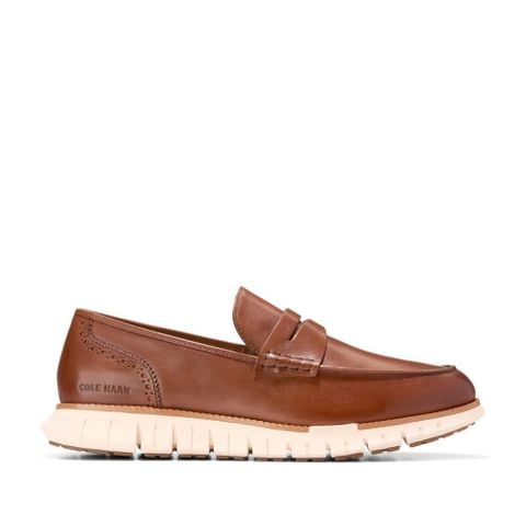ZerøGrand Remastered Penny Loafers - Brown / 7