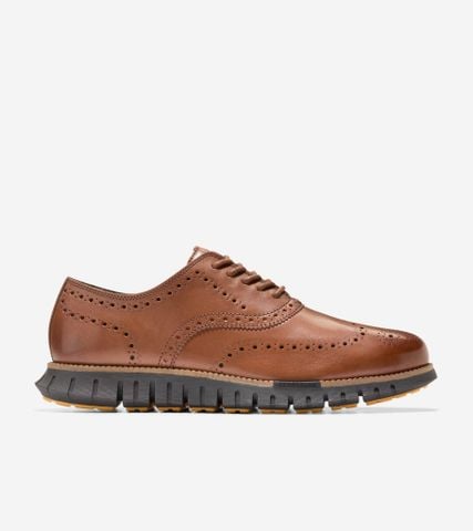 ZerøGrand Remastered Wingtip Oxford - Brown / 7
