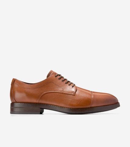 Harmon Grand Cap Toe Oxfords - BROWN / 70