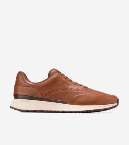 Grandprø Luxe Lewis Sneakers - Brown / 7 / Wide
