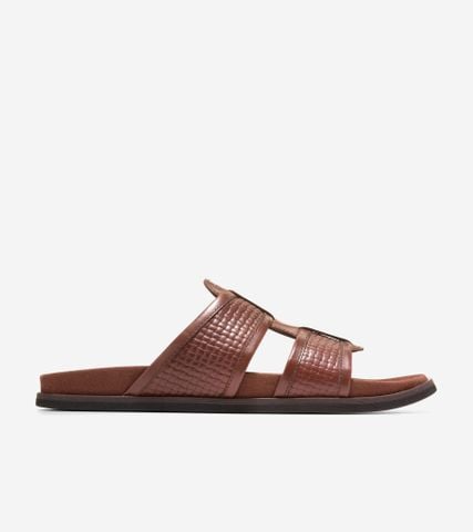Modern Classics Double Band Sandal - Brown / 7