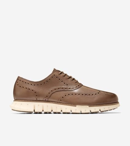ZerøGrand Remastered Wingtip Oxford - Brown / 7