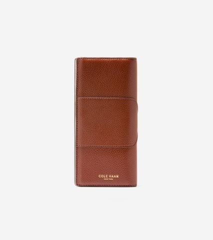 Esme Vertical Wallet - Brown