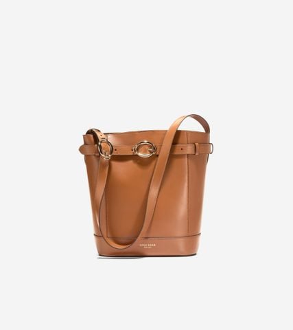 Alexandria Bucket Bag - Brown