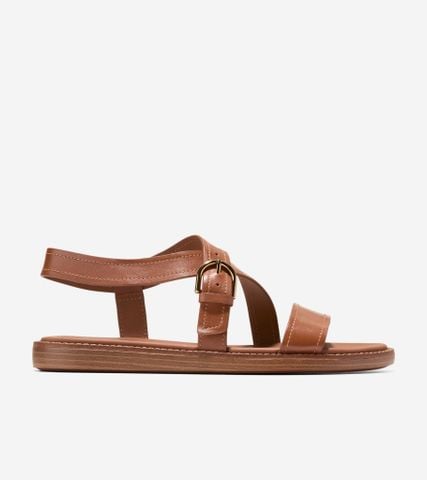Kami Buckle Sandals - Brown / 5.5