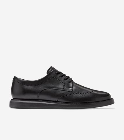 Grand Neoclassic Flexcraft Wingtip Oxfords - Black / 7
