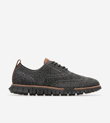 ZerøGrand Remastered Stitchlite Wingtip - Gray / 7