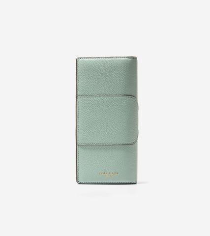 Esme Vertical Wallet - Green