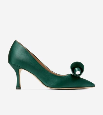 Florette Pumps - Green / 5 / Medium