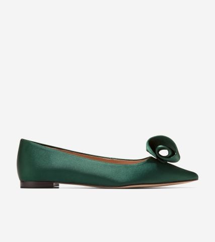 Florette Skimmers - Green / 5 / Medium