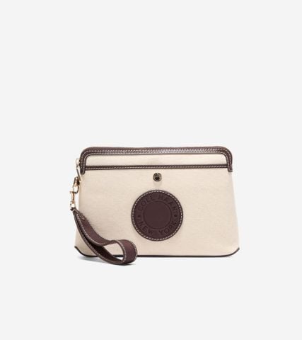 Amagansett Canvas Pouch - Khaki