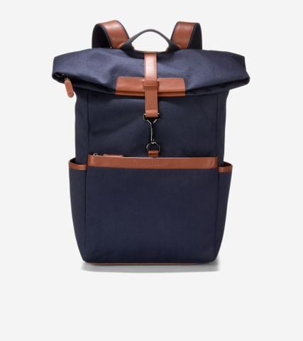 Judson Brushed Twill Backpack - NAVY