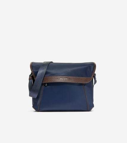 Carson Flap Messenger - Navy