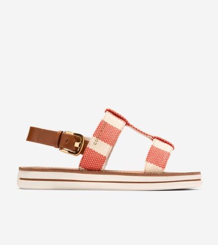 Pinch Long-Weekender Sandals - Orange / 5.5