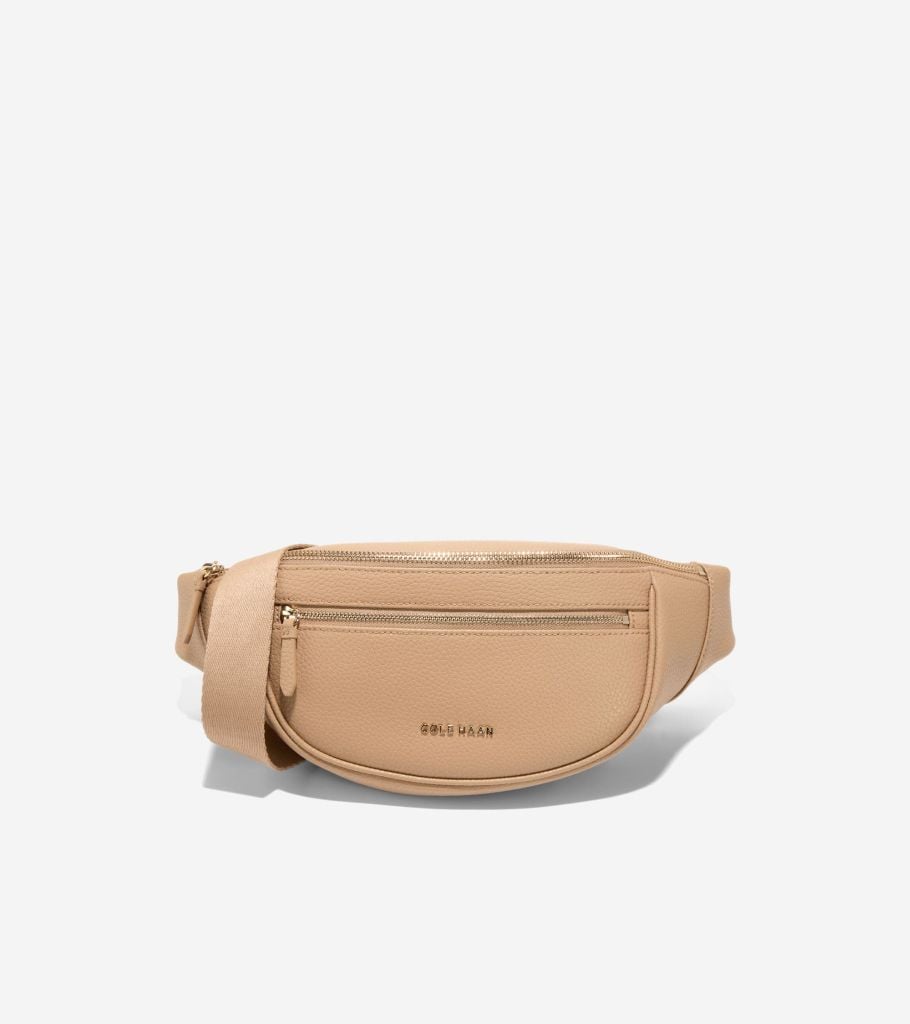mackenna leather belt bag