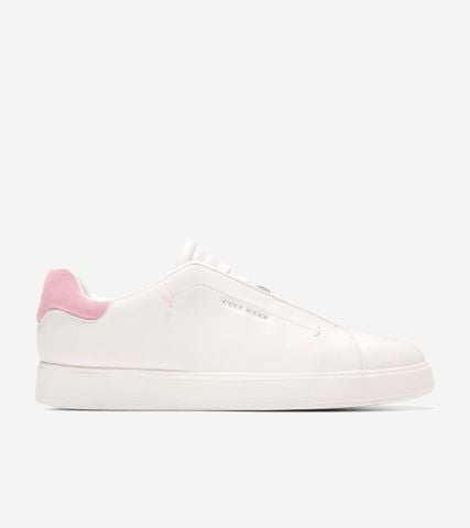 GrandPrø Luxe Slip On Sneakers - WHITE / 5