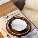  Set 24 món (Dao, dĩa, thìa lớn, thìa nhỏ) Cortina Stainless Steel Mirror Steel Sambonet 