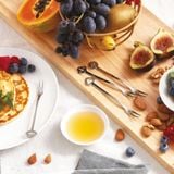  Set 12 dĩa Party Oriental Stainless Steel Mirror Steel Sambonet 