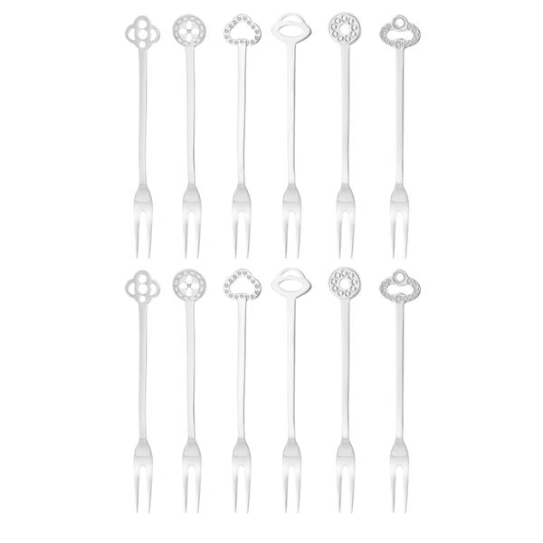  Set 12 dĩa Party Oriental Stainless Steel Mirror Steel Sambonet 