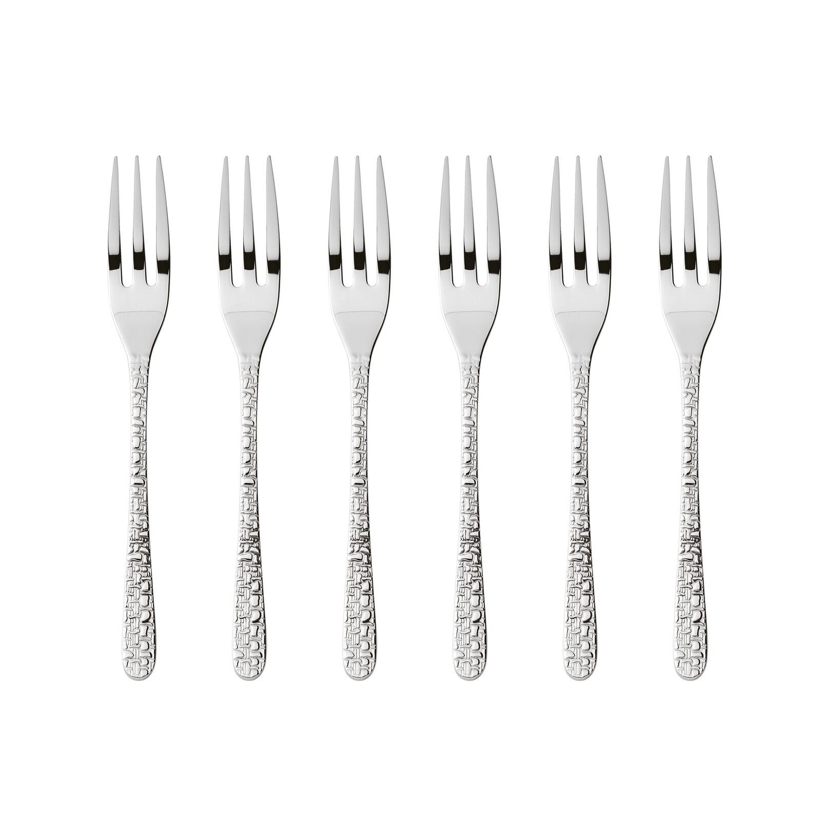  Set 6 dĩa ăn bánh Venezia S/Steel Sambonet 