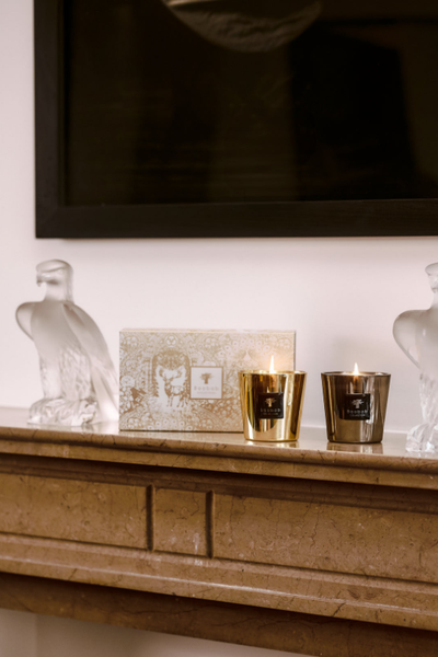  Set 2 nến Max 08 Les Exclusives Aurum - Platinum Baobab Collection 