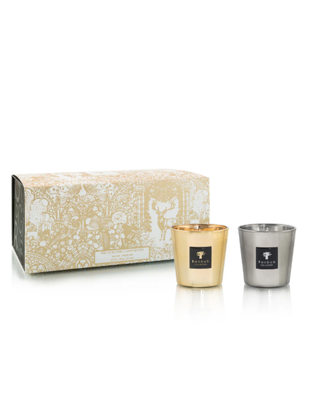  Set 2 nến Max 08 Les Exclusives Aurum - Platinum Baobab Collection 