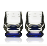  Set 2 cốc whiskey Whimsy (Blue) Reflections Copenhagen 