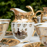  Bộ cà phê sứ Tiệp con thú Vàng 