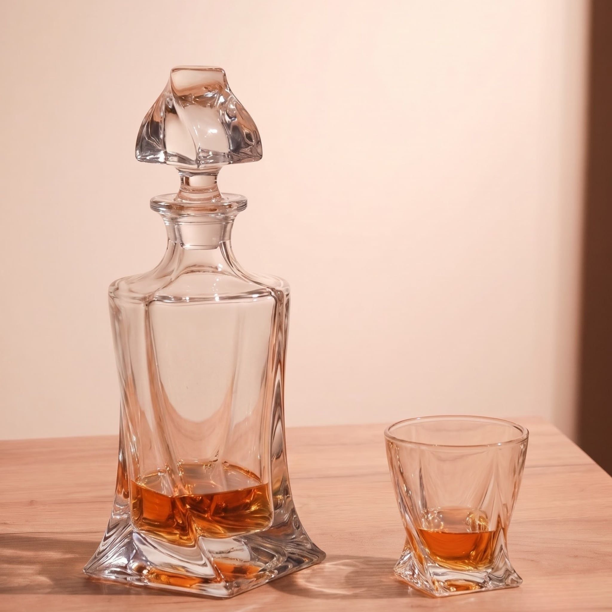  Bộ chai chén Whisky Quadro nhỏ 