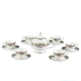  Bộ trà xanh ngọc dây vàng 