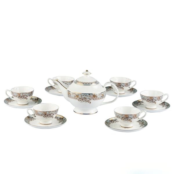  Bộ trà xanh ngọc dây vàng 