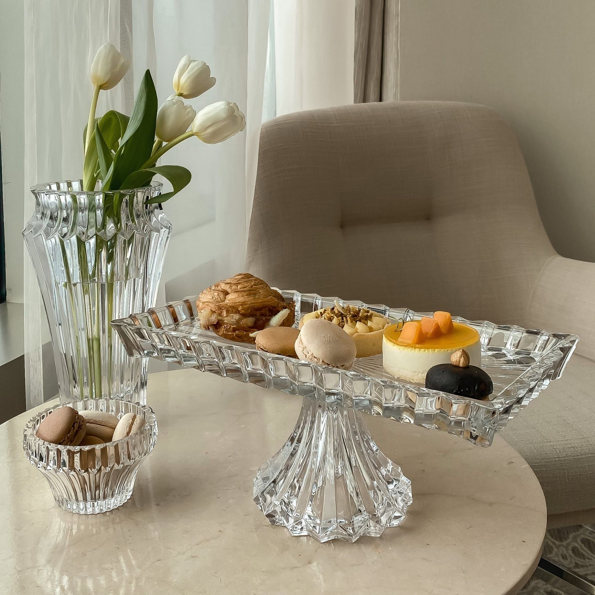  Đế bánh chữ nhật Crown Jewel 35cm 