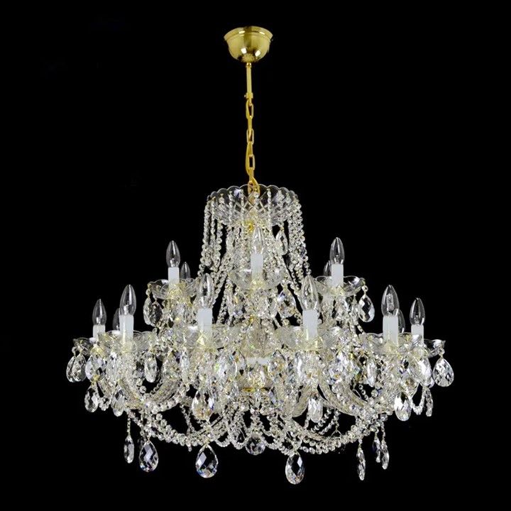  Đèn chùm pha lê Classe 18 alpha 