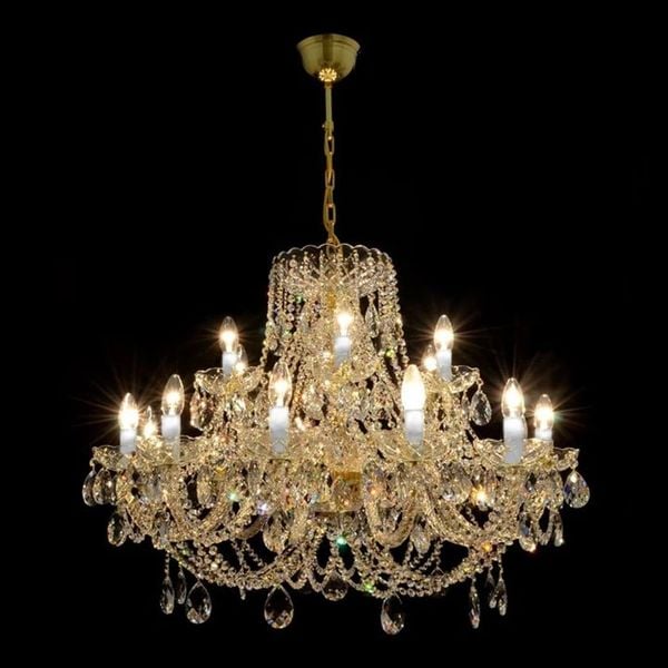  Đèn chùm pha lê Classe 18 alpha 