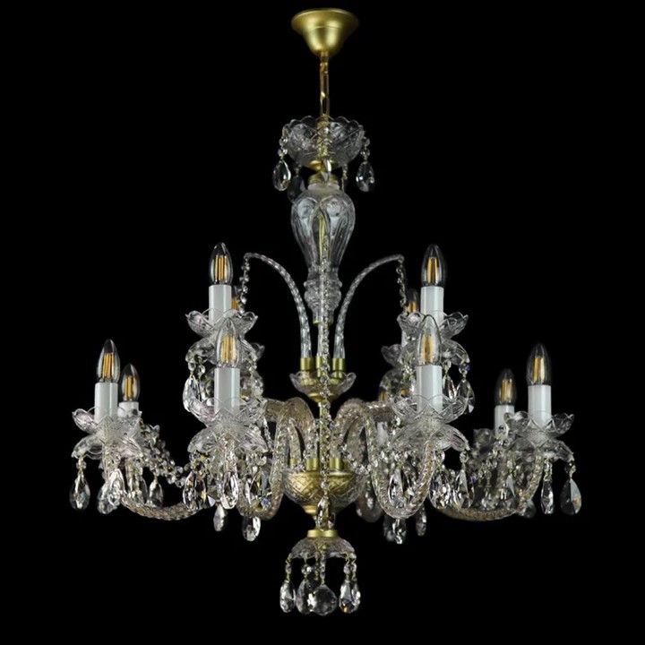  Đèn chùm pha lê De Luxe 12 