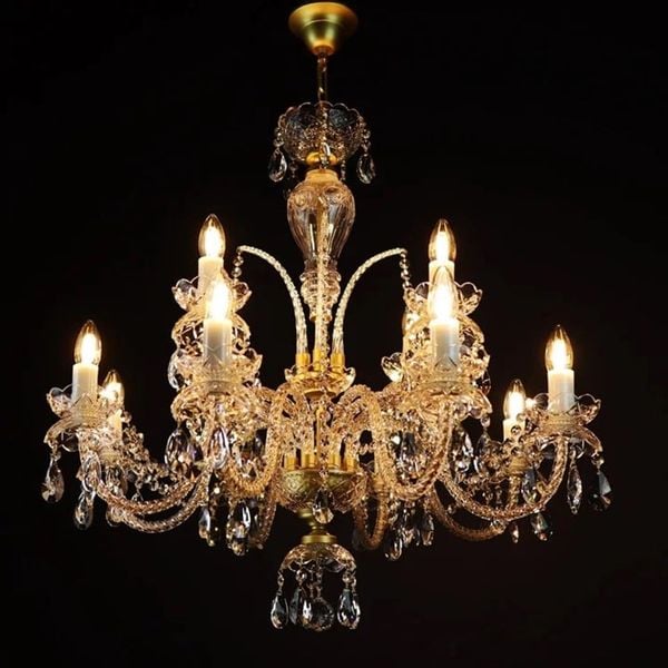  Đèn chùm pha lê De Luxe 12 