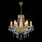  Đèn chùm pha lê Diamant 6 Gold 