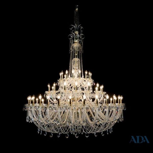  Đèn chùm pha lê thông tầng Duchess 