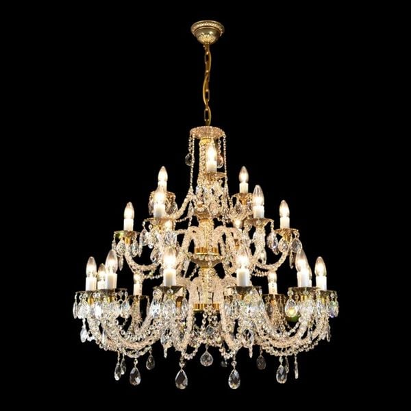  Đèn chùm pha lê Libra 21 alpha 