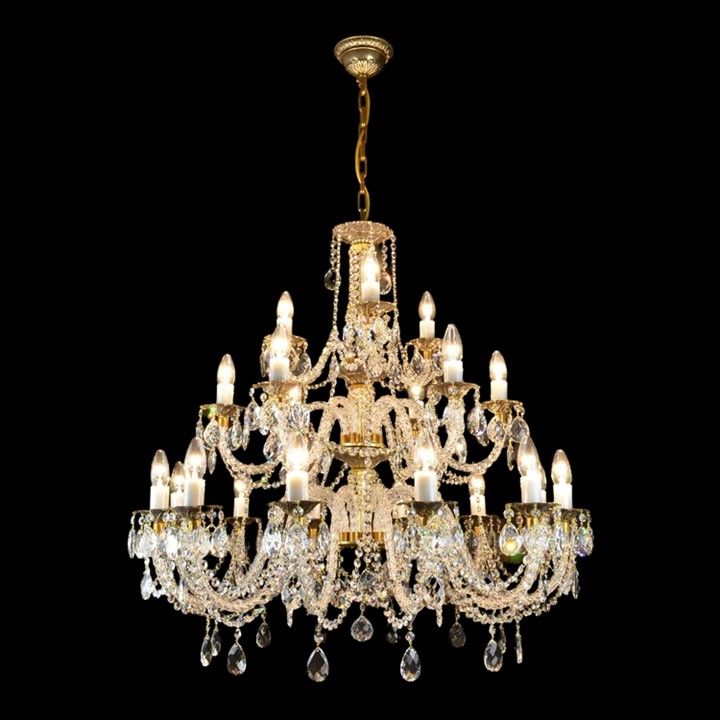  Đèn chùm pha lê Libra 21 alpha 