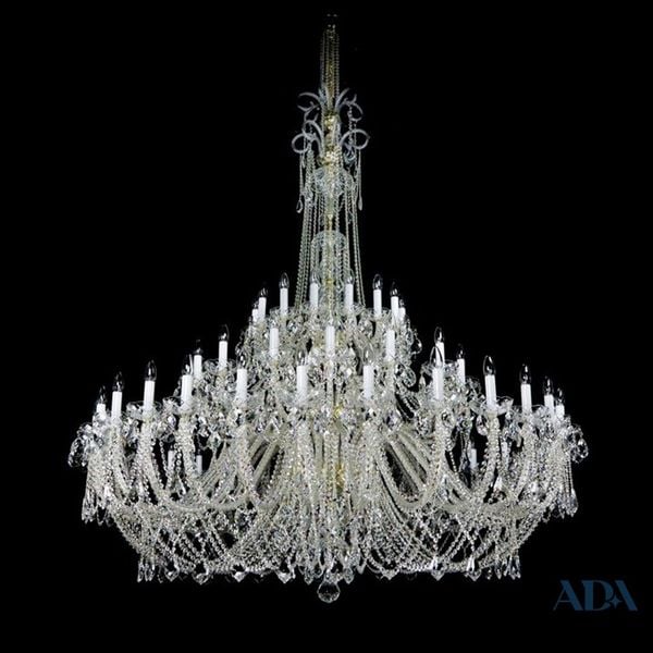  Đèn chùm pha lê thông tầng Duchess 